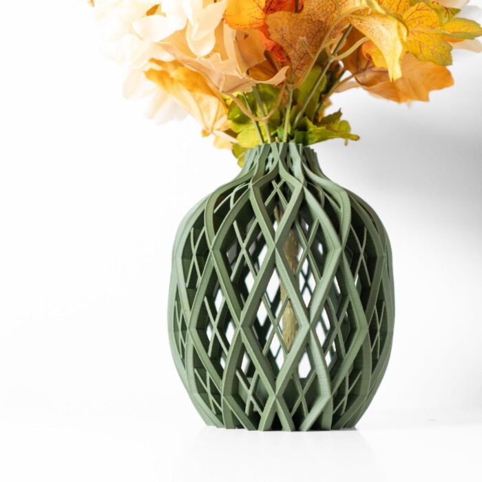 Geometric Vase for Contemporary Interiors - Noki Vase - Image 4