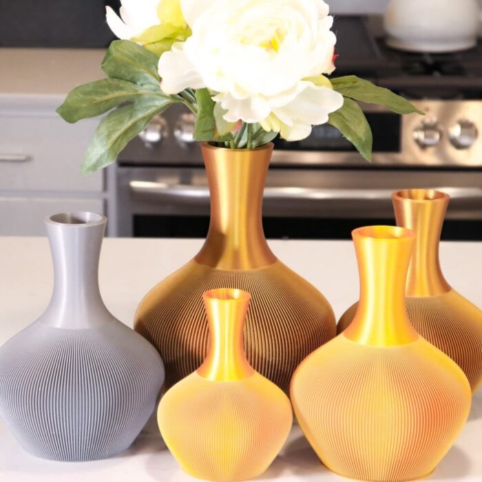 Chic Decorative Vase for Flower Arrangements - Modern Vase - Image 4