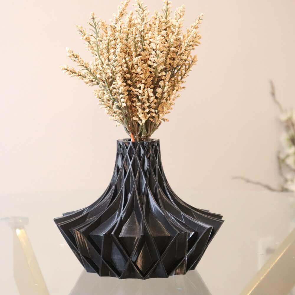 Elegant Accent Vase for Home Decoration - Arkan Short Vase