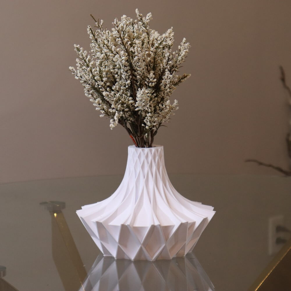 Elegant Accent Vase for Home Decoration - Arkan Short Vase - Image 3