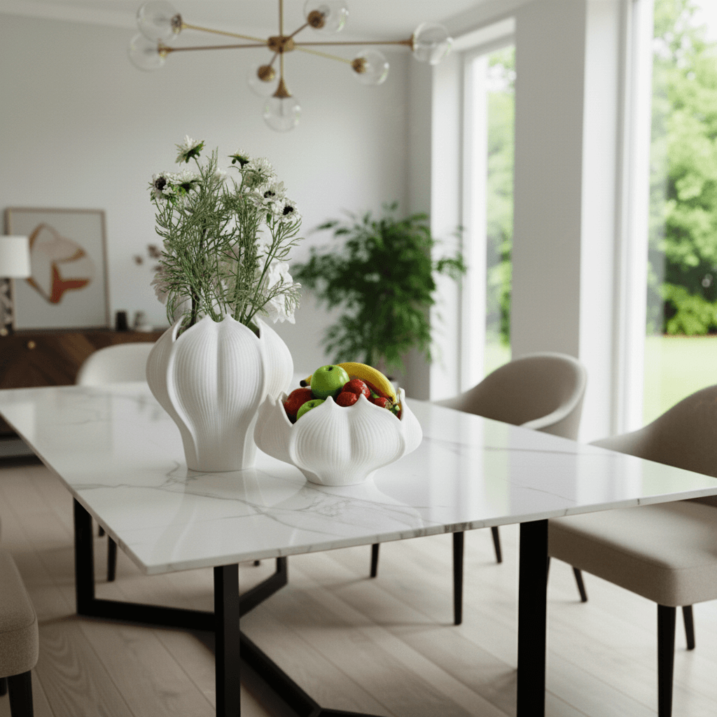 Lotus Bloom Vase – Elegant Modern Vase for Home Decor - Image 3