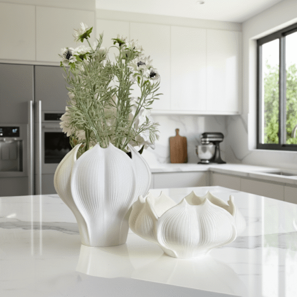 Lotus Bloom Vase – Elegant Modern Vase for Home Decor