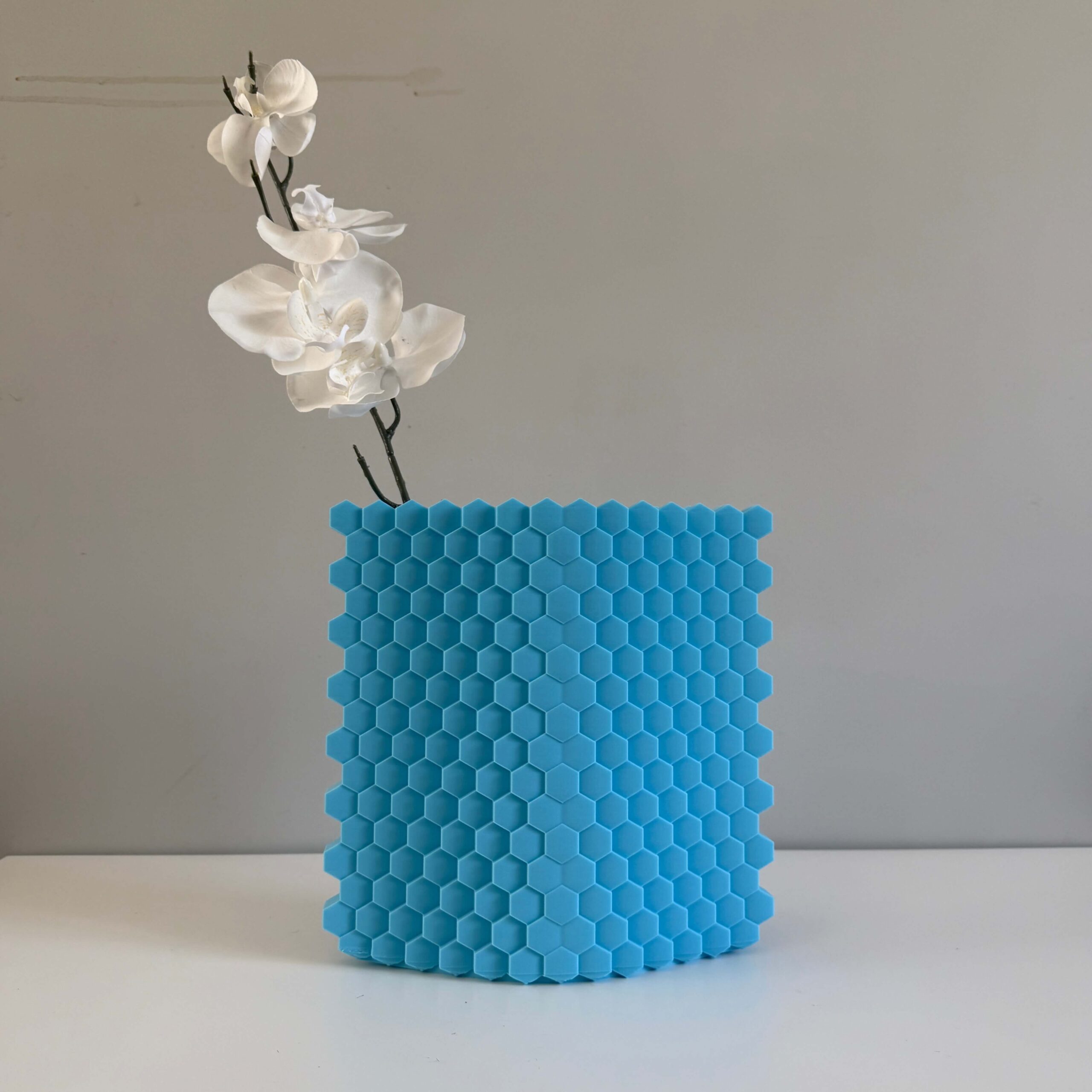 Lattice Flow Vase – 3D Printed Open-Weave Sculptural Vase for Modern Home Decor - Image 9