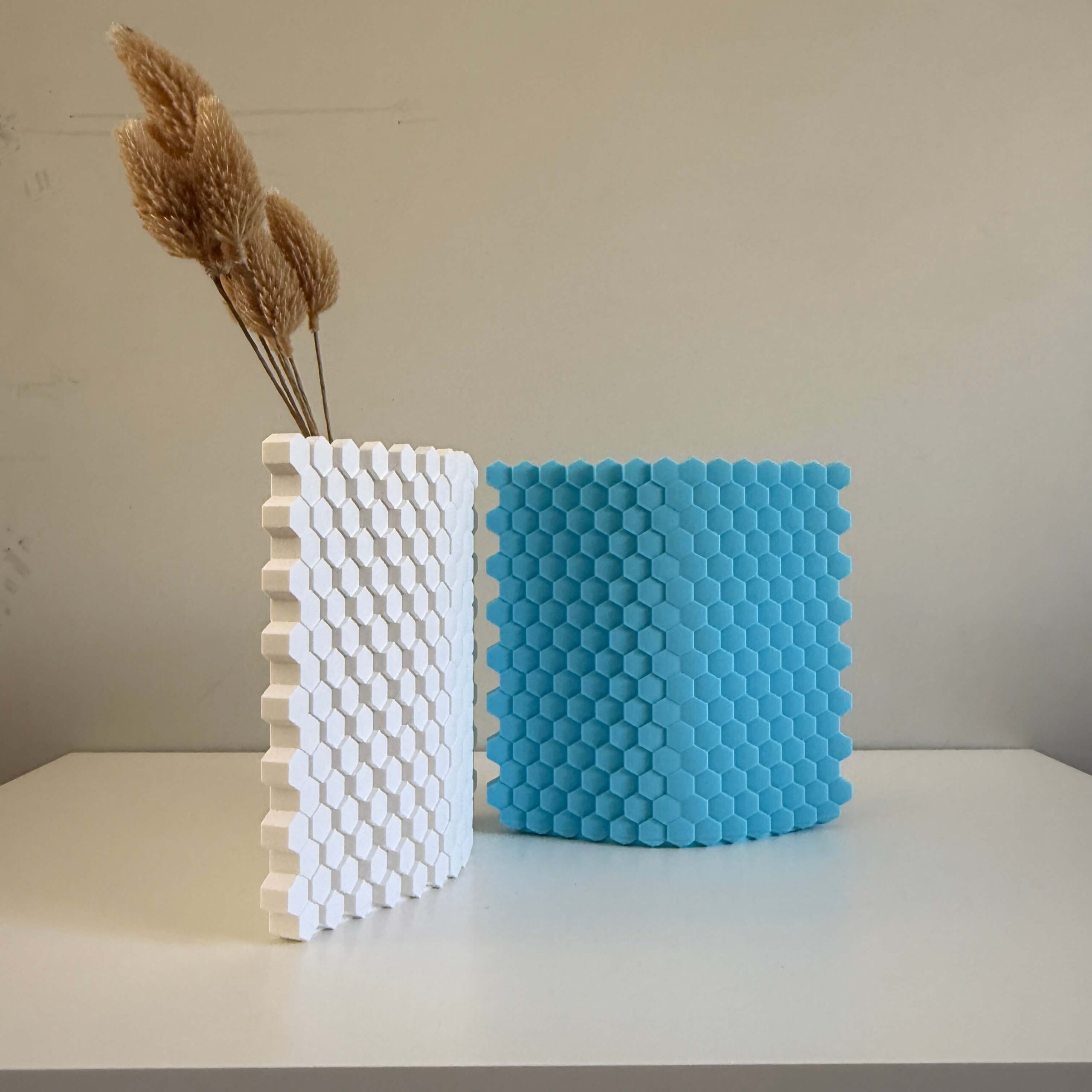 Lattice Flow Vase – 3D Printed Open-Weave Sculptural Vase for Modern Home Decor - Image 5