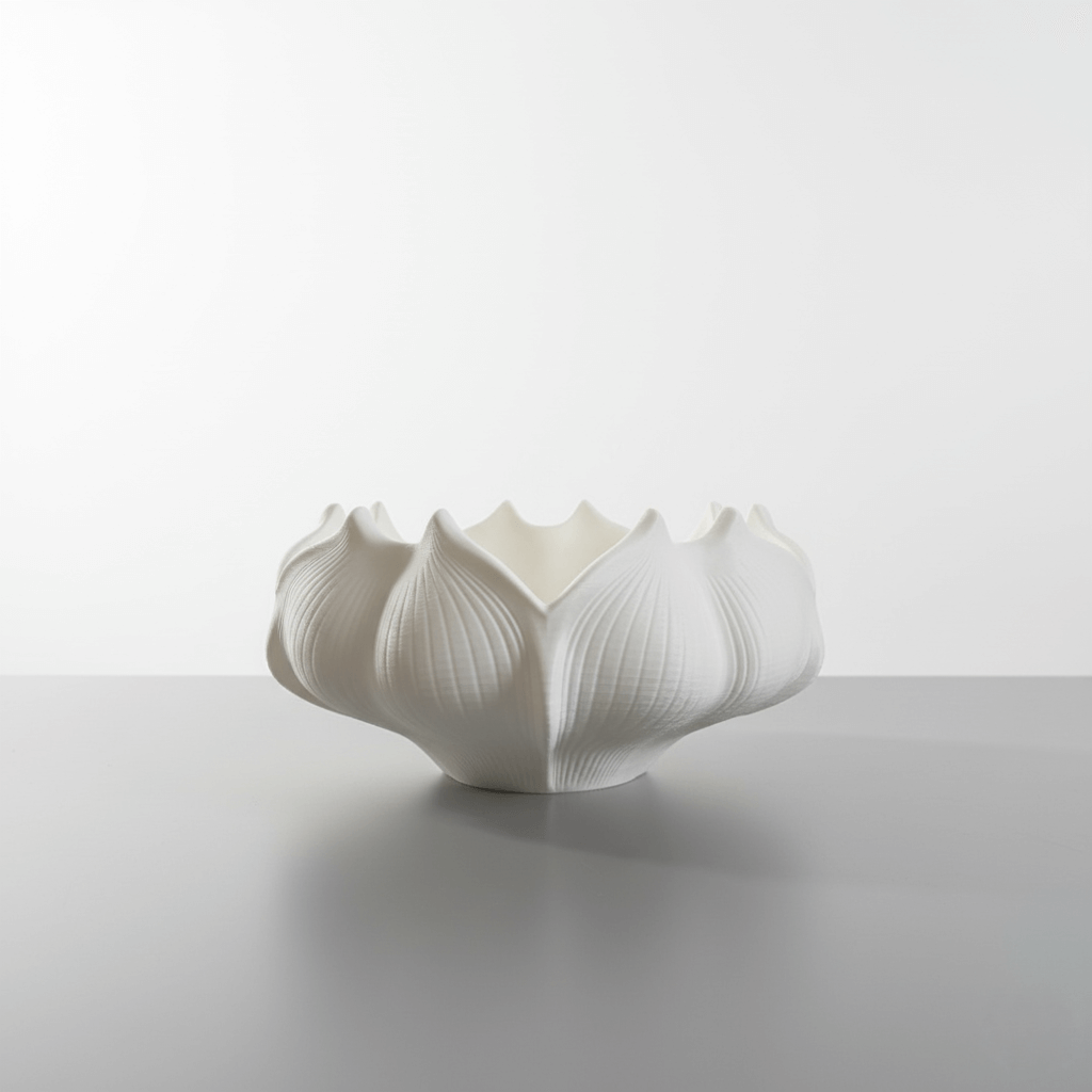 Lotus Bloom Bowl – Modern Decorative Fruit Bowl for Kitchen & Home Styling - Image 2