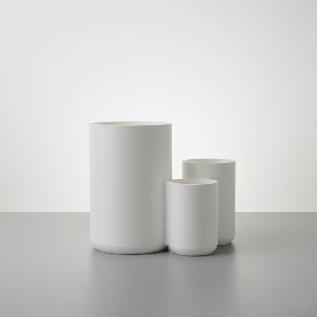 Modern Kitchen Utensil Holder – 3 Cup Organizer for Cutlery, Spatulas & Whisks - Image 4